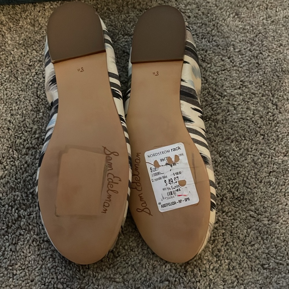 Sam Edelman Felicia Ballet Flats Bow Size 8.5 New never worn, no box - Picture 2 of 6